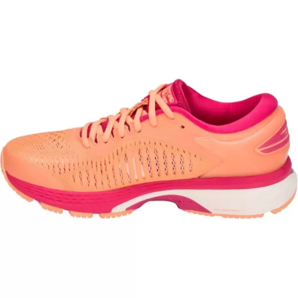 imageASICS Womens GelKayano 25 Running ShoesMojaveWhite