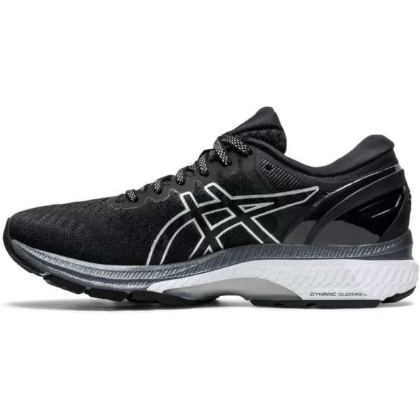 imageASICS Womens GelKayano 27 Running ShoesBlackPure Silver