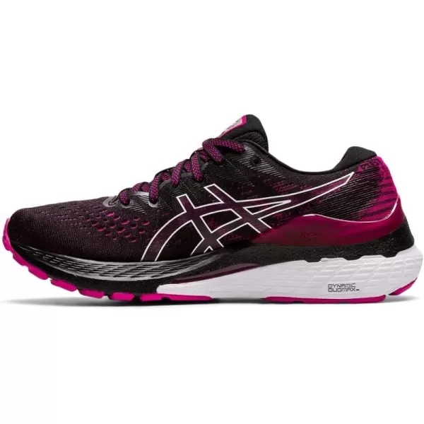 imageASICS Womens GelKayano 28 Running ShoesBlackPink Rave