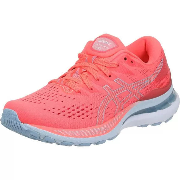 imageASICS Womens GelKayano 28 Running ShoesBlazing CoralMist
