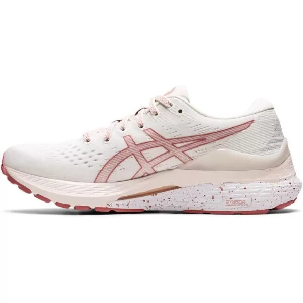 imageASICS Womens GelKayano 28 Running ShoesCreamWatershed Rose