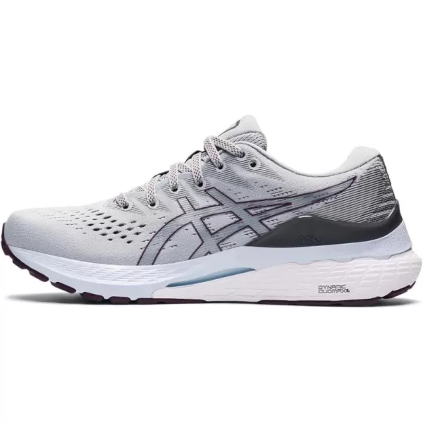 imageASICS Womens GelKayano 28 Running ShoesPiedmont GreyDeep Plum