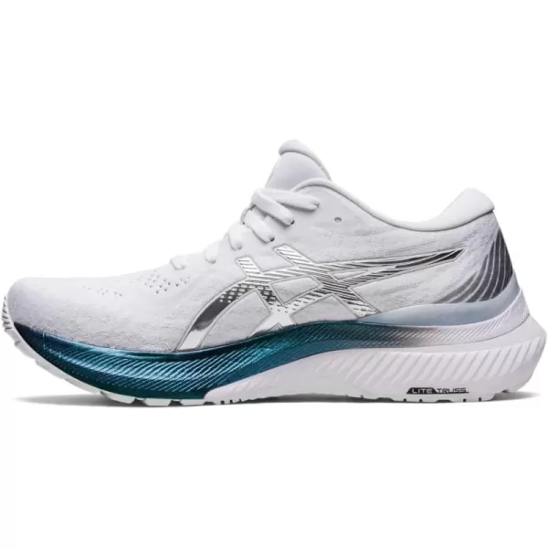 imageASICS Womens GelKayano 29 Platinum Running ShoesWhitePure Silver