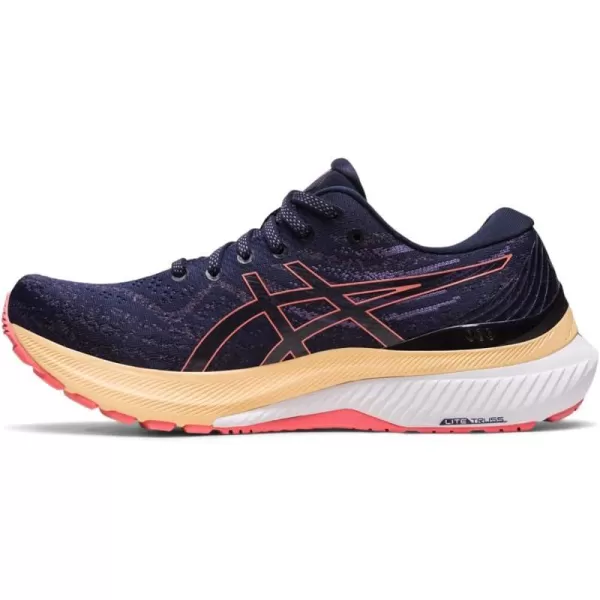 imageASICS Womens GelKayano 29 Running ShoesMidnightPapaya