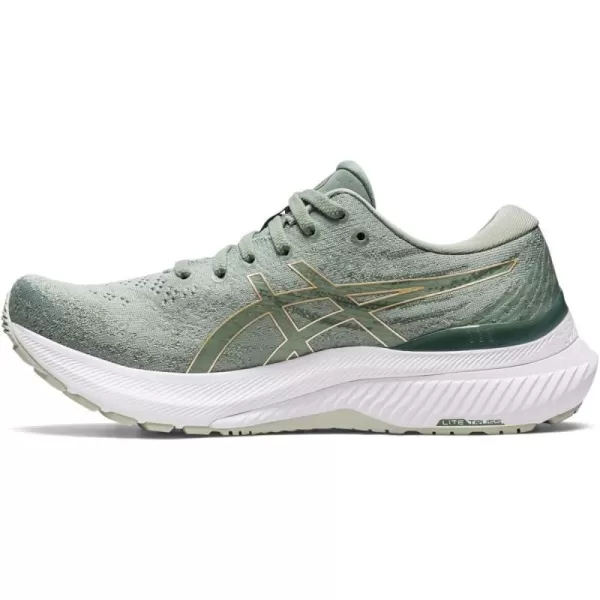 imageASICS Womens GelKayano 29 Running ShoesSlate GreyChampagne