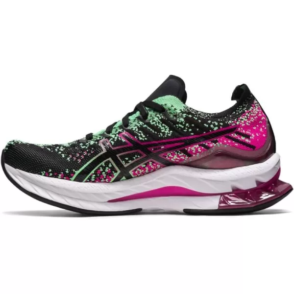 imageASICS Womens GelKinsei Blast Running ShoesBlackPink Rave