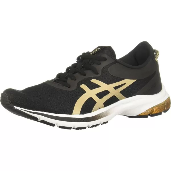 imageASICS Womens GelKumo Lyte 2 Running ShoesBlackChampagne