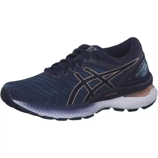 imageASICS Womens GelNimbus 22 LiteShow Running ShoesGrey FlossPeacoat 401