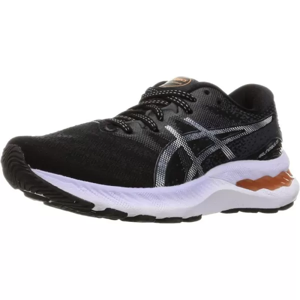imageASICS Womens GelNimbus 23 Running ShoesBlack Carrier Grey