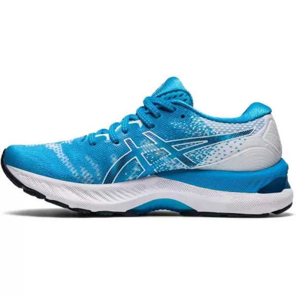 imageASICS Womens GelNimbus 23 Running ShoesDigital AquaWhite