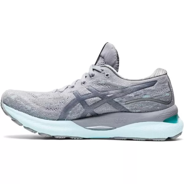 imageASICS Womens GelNimbus 24 Running ShoesSheet RockPiedmont Grey