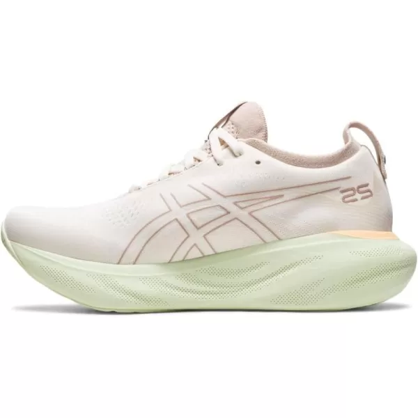 imageASICS Womens GelNimbus 25 Running ShoesCreamFawn