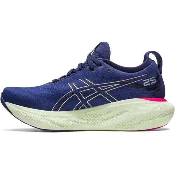 imageASICS Womens GelNimbus 25 Running ShoesIndigo BluePure Silver