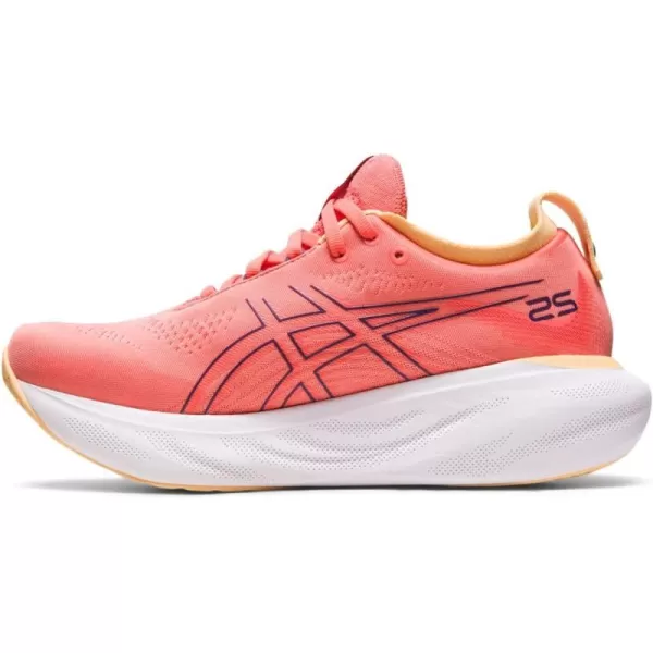 imageASICS Womens GelNimbus 25 Running ShoesPapayaDusty Purple