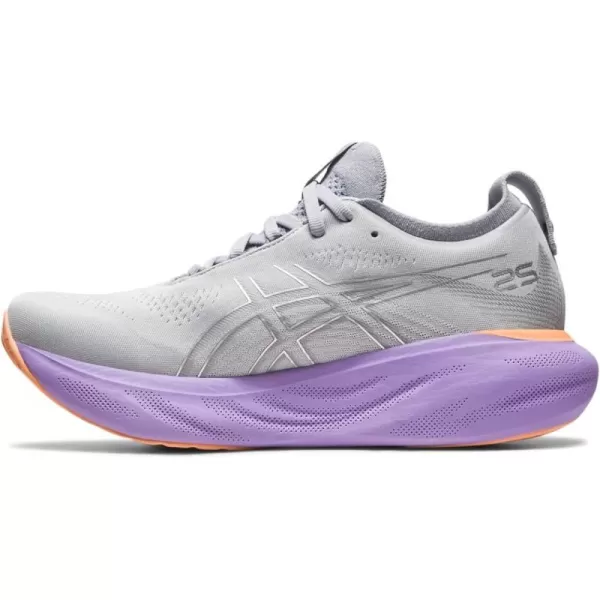 imageASICS Womens GelNimbus 25 Running ShoesPiedmont GreyPure Silver