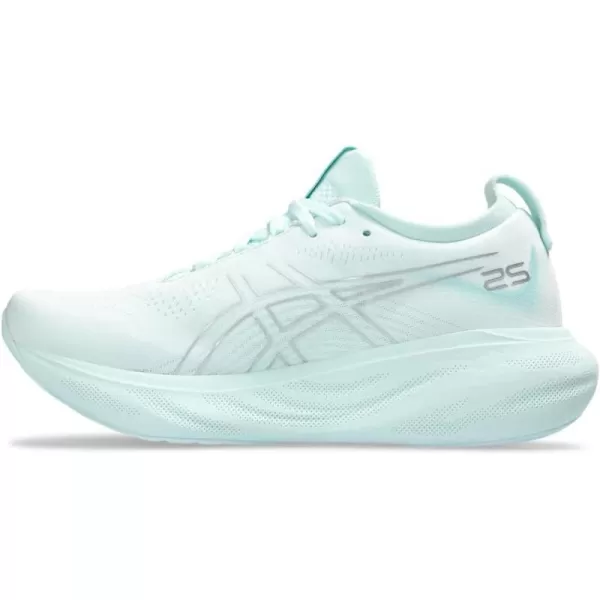 imageASICS Womens GelNimbus 25 Running ShoesSoothing SeaPure Silver