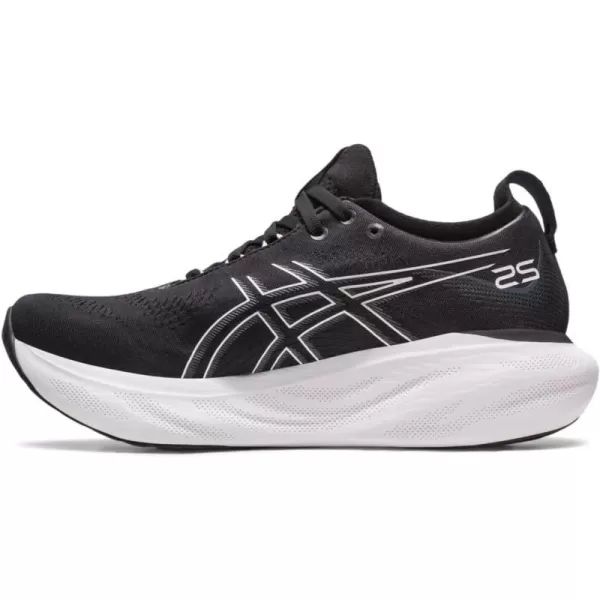 imageASICS Womens GelNimbus 25 RunningBlackPure Silver
