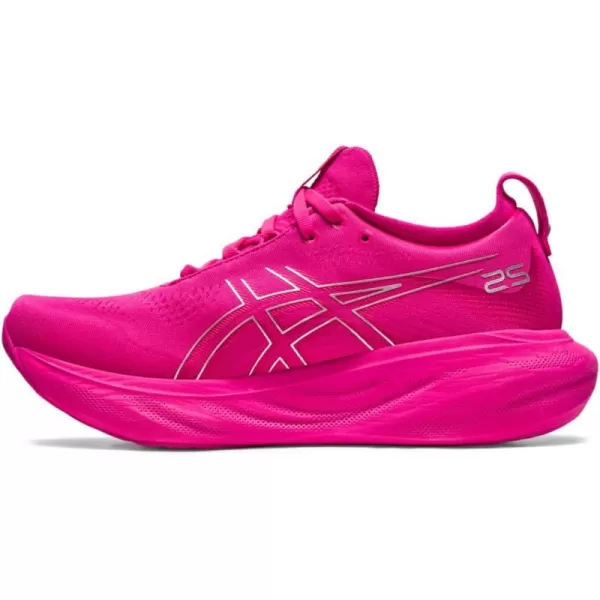 imageASICS Womens GelNimbus 25 RunningPink RavePure Silver
