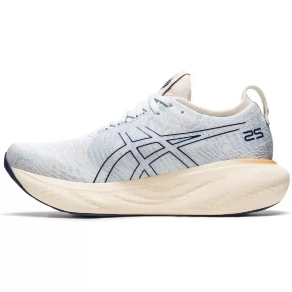 imageASICS Womens GelNimbus 25 RunningSkyCream