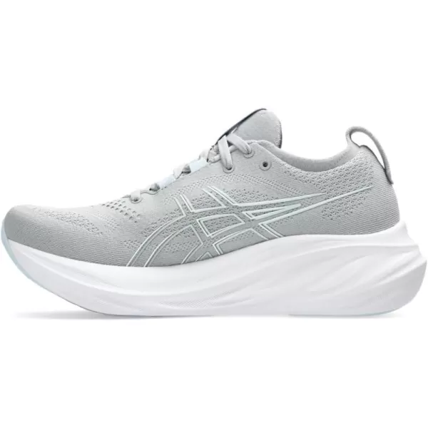 imageASICS Womens GelNimbus 26 Running ShoePiedmont GreyGrey Blue