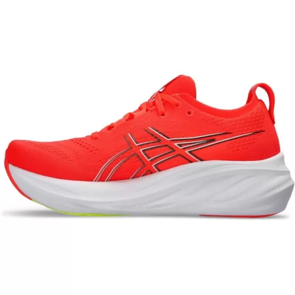 imageASICS Womens GelNimbus 26 Running ShoeSunrise RedPure Silver