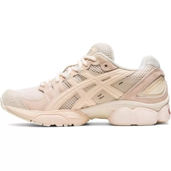 imageASICS Womens GelNimbus 9 Sportstyle ShoeOatmealWhite Peach