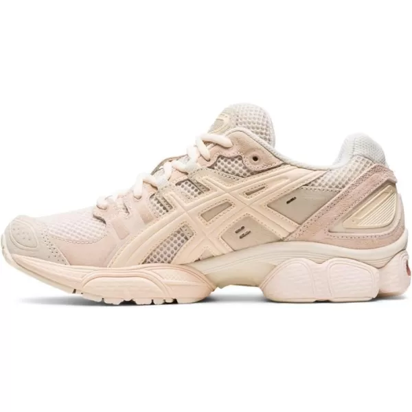 imageASICS Womens GelNimbus 9 Sportstyle ShoesOatmealWhite Peach