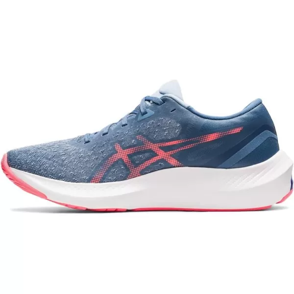 imageASICS Womens GelPulse 11 Running ShoesStorm BlueBlazing Coral