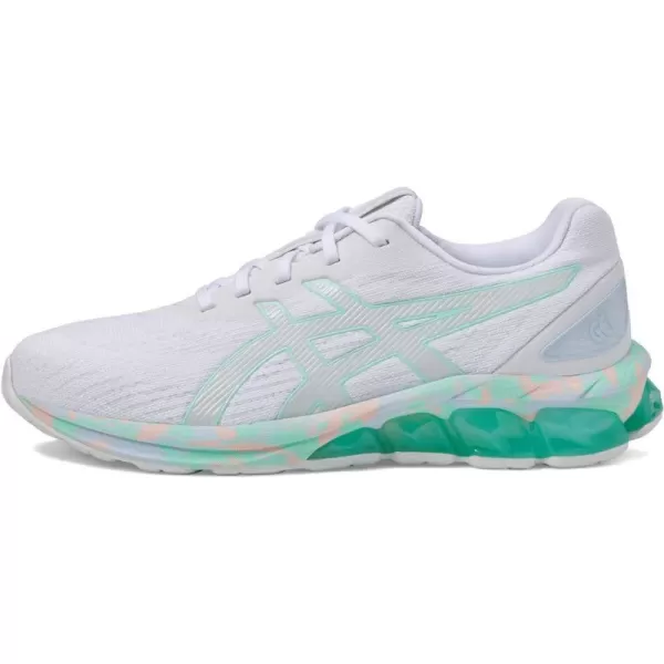imageASICS Womens GelQuantum 180 VII Sportstyle ShoeWhiteIce Green