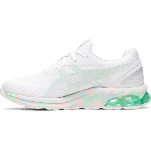 imageASICS Womens GelQuantum 180 VII Sportstyle ShoesWhiteIce Green