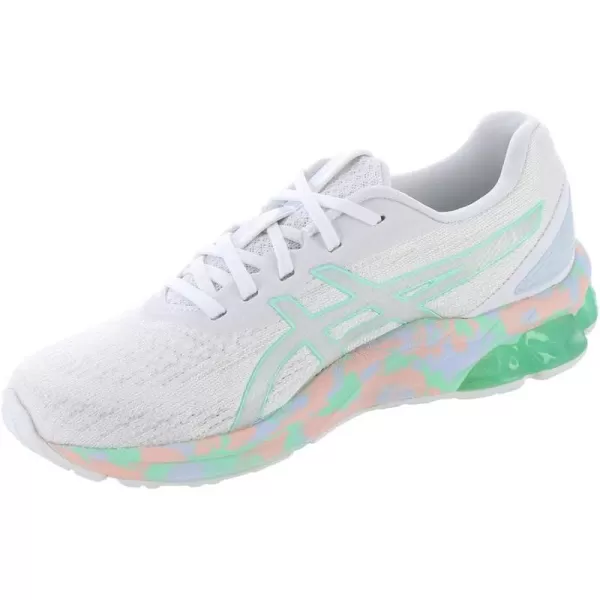 imageASICS Womens GelQuantum 180 VII Sportstyle ShoesWhiteicegreen