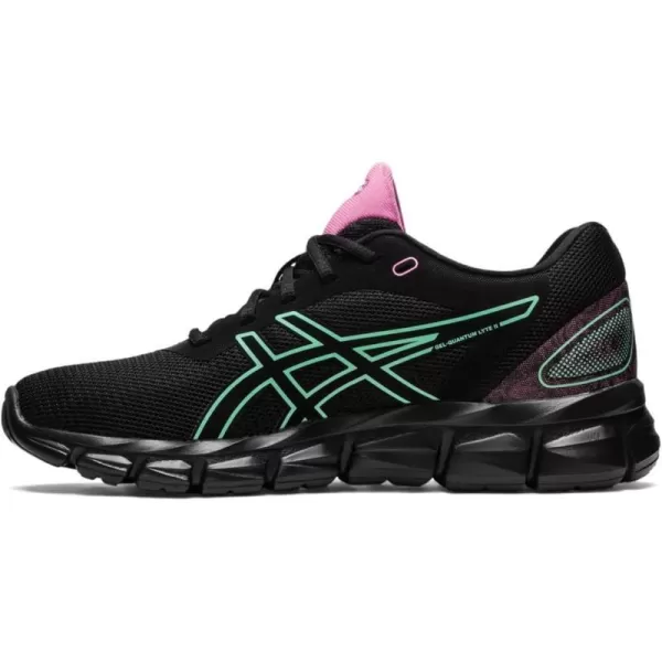 imageASICS Womens GelQuantum Lyte II ShoesBlackIce Green