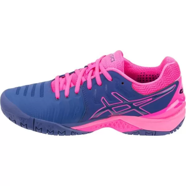 imageASICS Womens GelResolution 7 Athletic ShoeBlue PrintBlue Print