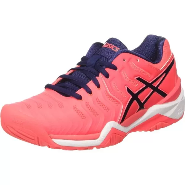 imageASICS Womens GelResolution 7 Athletic ShoePink Diva Pink Indigo Blue White