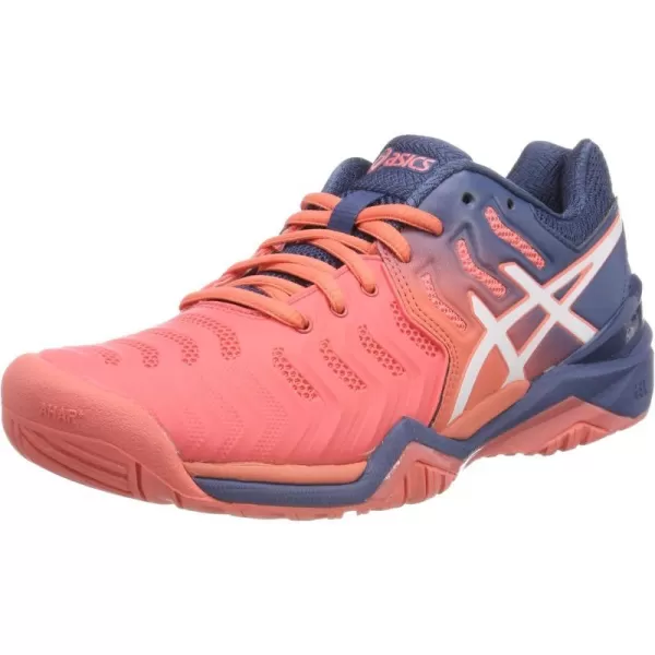 imageASICS Womens GelResolution 7 Tennis ShoesWhite