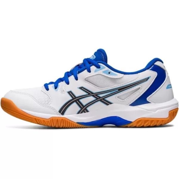 imageASICS Womens GelRocket 10 Volleyball ShoesWhiteArctic Blue