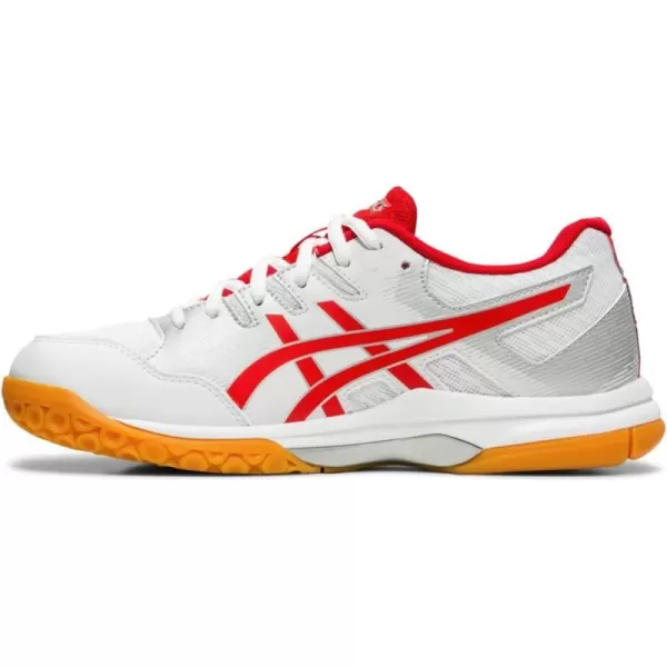 imageASICS Womens GelRocket 9 Volleyball ShoesWhiteClassic Red