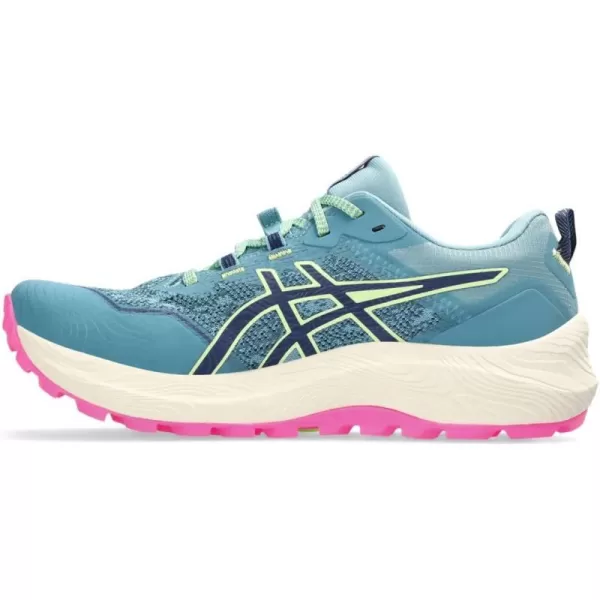 imageASICS Womens GelTrabuco 11 Running ShoesGris BlueDeep Ocean