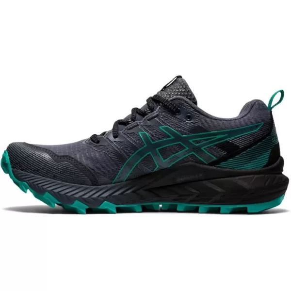 imageASICS Womens GelTrabuco 9 Running Shoes 6 BlackBlazing Coral85 MetropolisBaltic Jewel