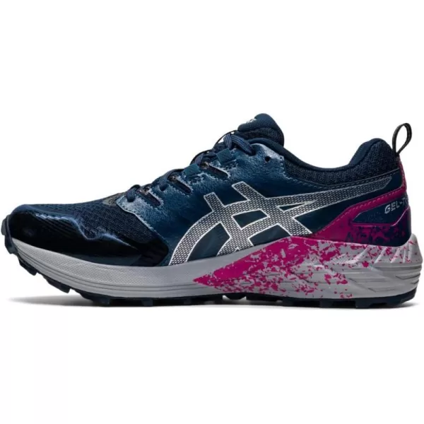imageASICS Womens GelTrabuco Terra Running ShoesFrench BluePure Silver