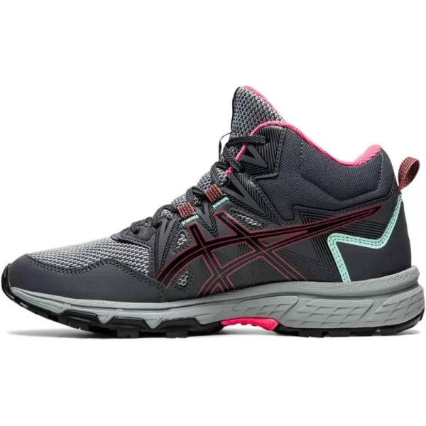 imageASICS Womens GelVenture 8 Mid Top Running ShoesCarrier GreyDried Rose