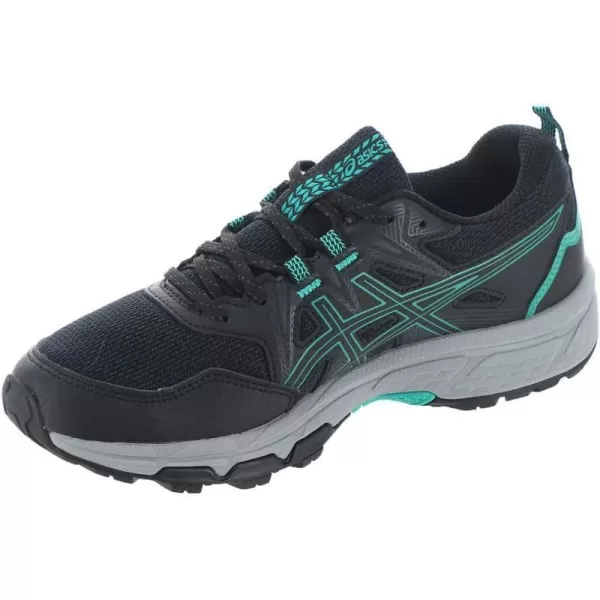 imageASICS Womens GelVenture 8 Running ShoesBlackBaltic Jewel