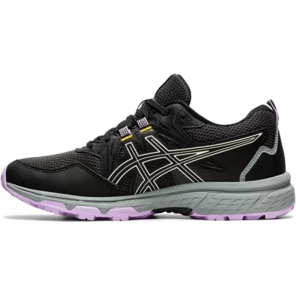 imageASICS Womens GelVenture 8 Running ShoesBlackIvory