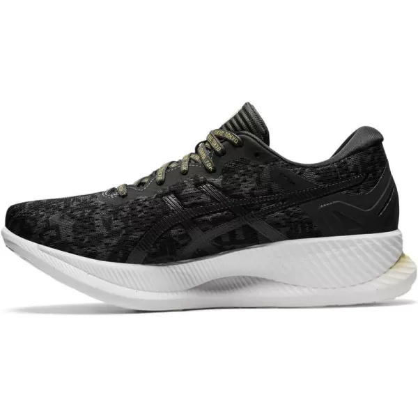 imageASICS Womens Glideride Running ShoesBlackGraphite Grey