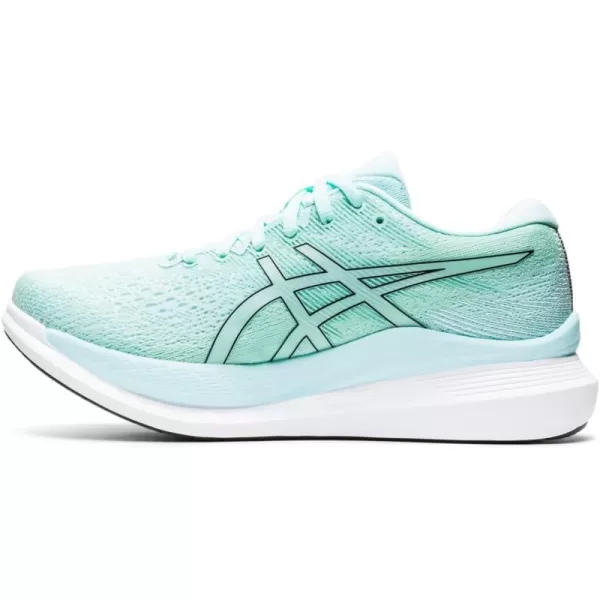 imageASICS Womens Glideride Running ShoesClear BlueBlack