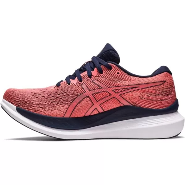 imageASICS Womens Glideride Running ShoesPapayaMidnight