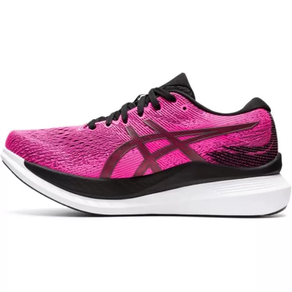 imageASICS Womens Glideride Running ShoesPink GloBlack