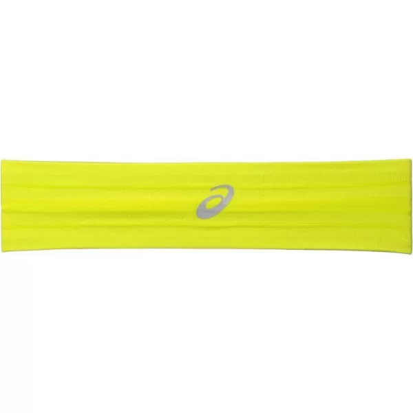 imageASICS Womens Illusion Headband Running AccessoriesElectric Lime
