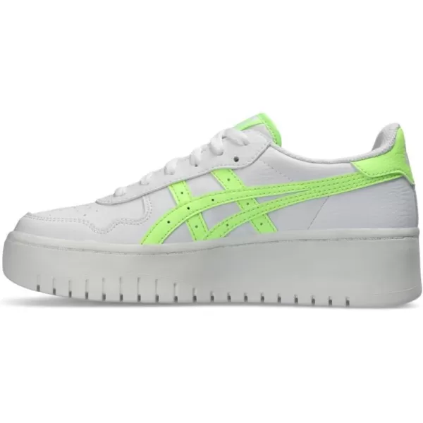 imageASICS Womens Japan S PF Sportstyle ShoesWhiteIlluminate Green