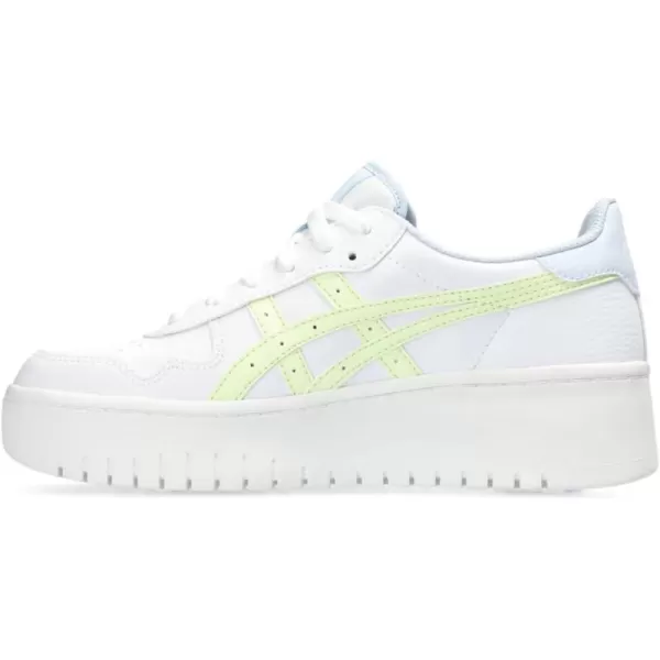 imageASICS Womens Japan S PF Sportstyle ShoesWhiteIlluminate Yellow